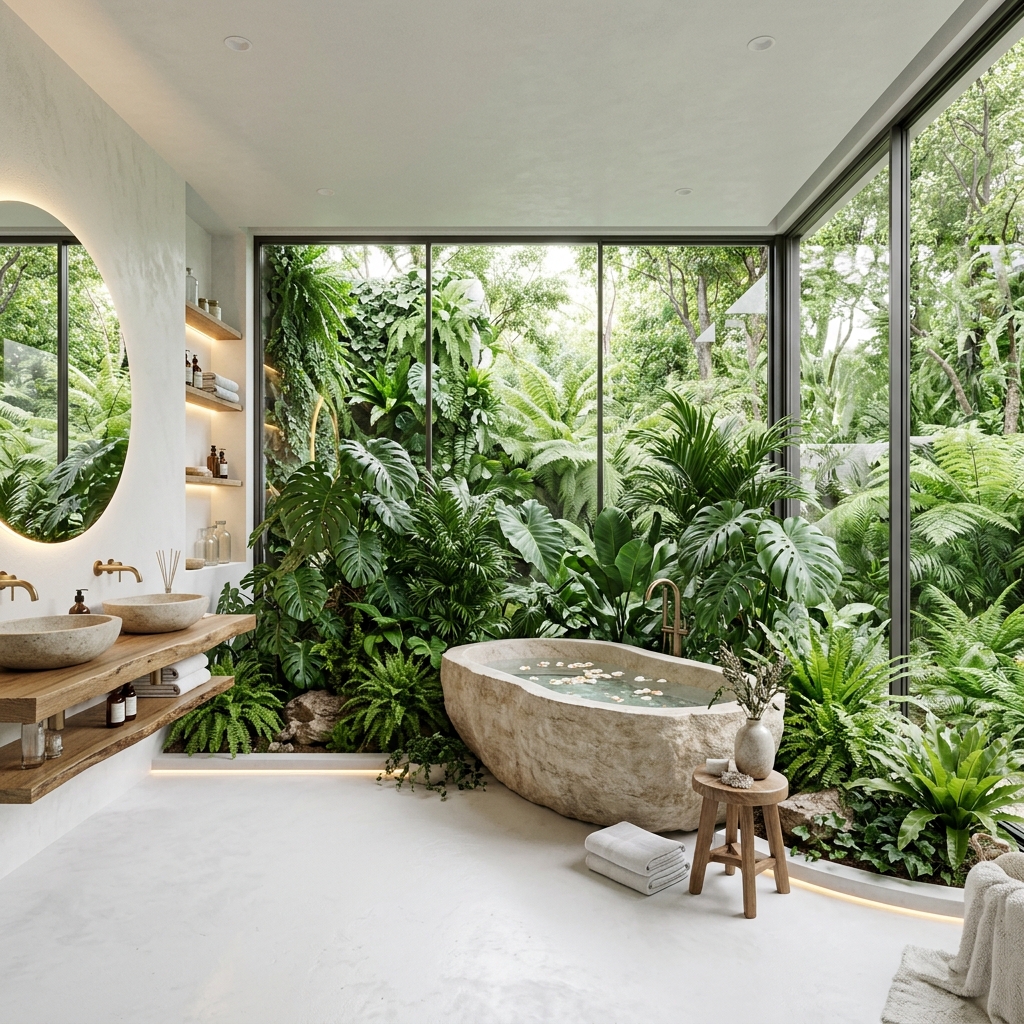 TROPICAL STONE BATH