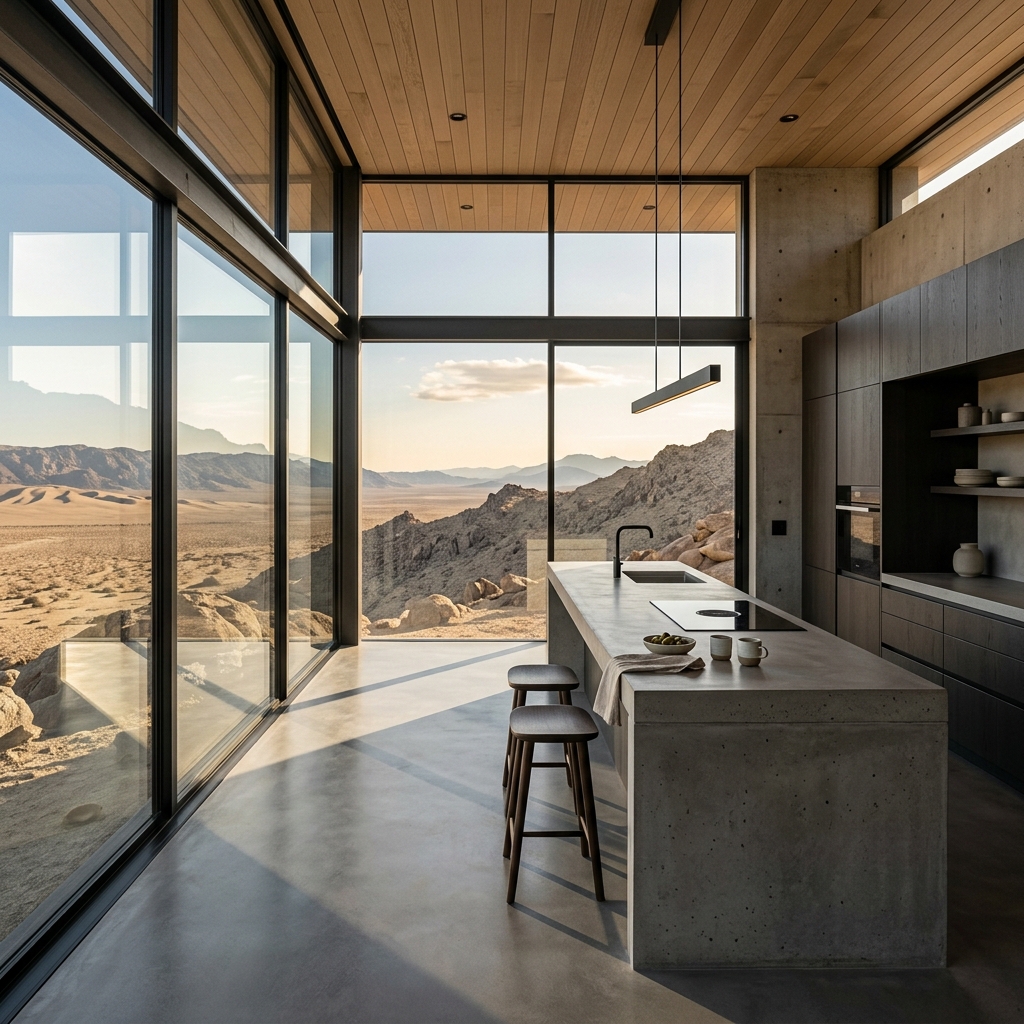 DESERT MONOLITHIC KITCHEN
