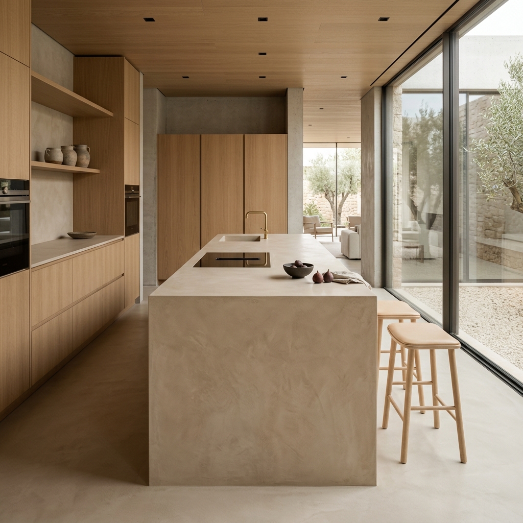 SEAMLESS KITCHEN ISLAND