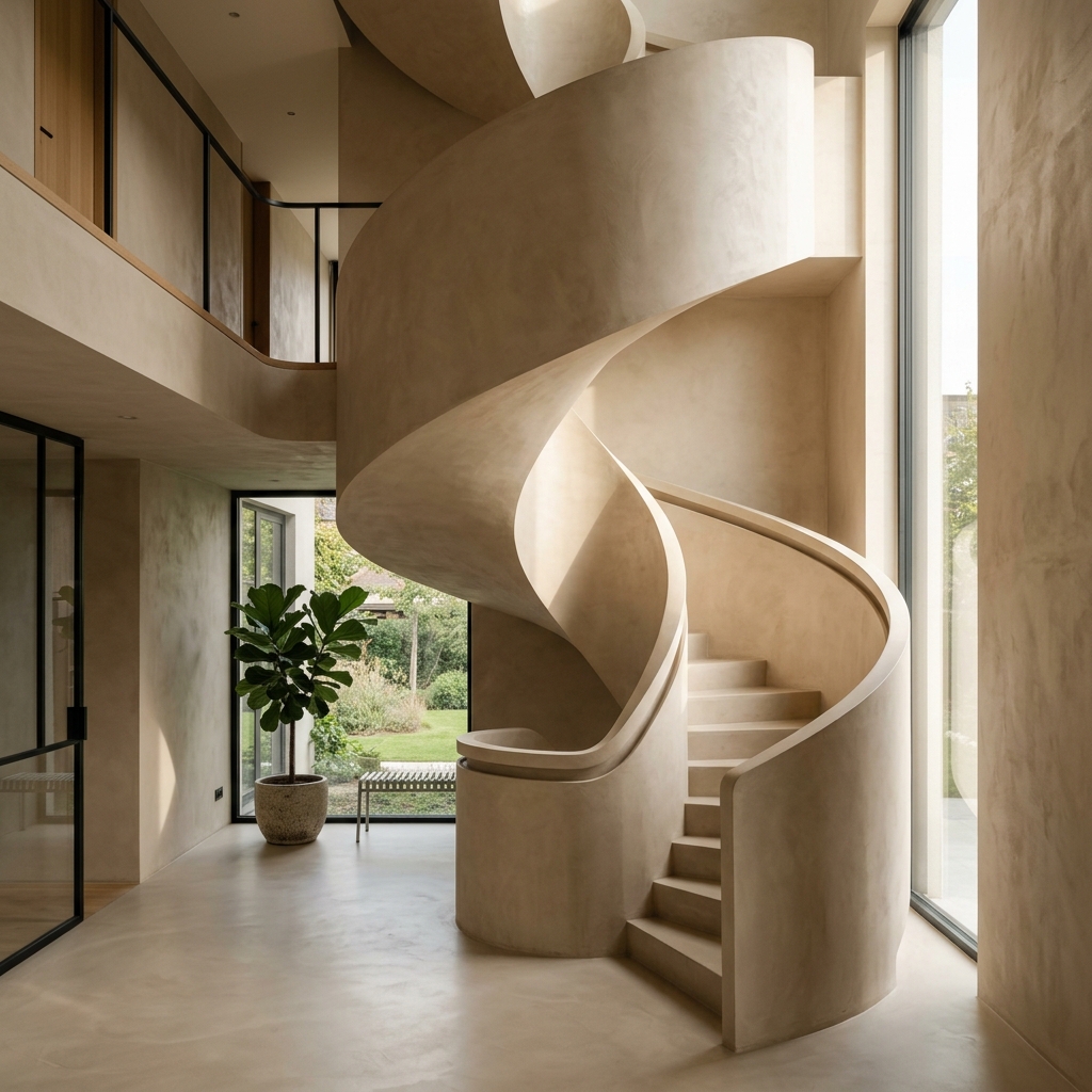 SEAMLESS SPIRAL STAIRCASE